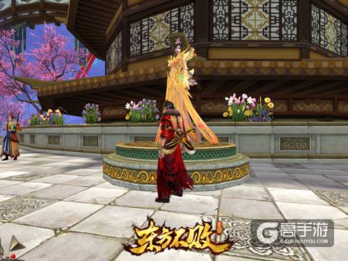 《东方不败》手游公布张天爱全新海报 惊现玩家雕像
