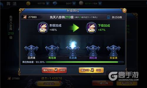 名成八阵图 《大圣之怒》斗阵系统介绍