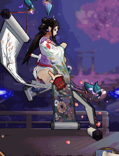 花鸟卷皮肤特效调整:天冷了记得加件衣服