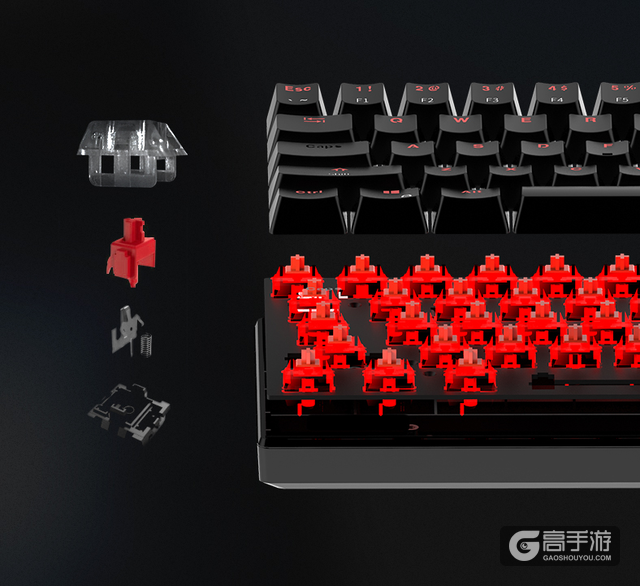 北通K1手游键盘硬件信息曝光，机械红轴带来电竞级品质