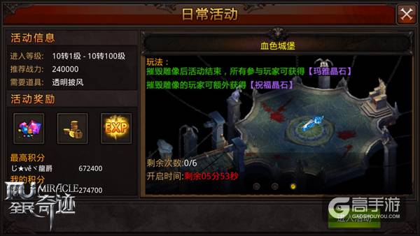 恶魔、血色这是个问题，《全民奇迹MU》活动大盘点