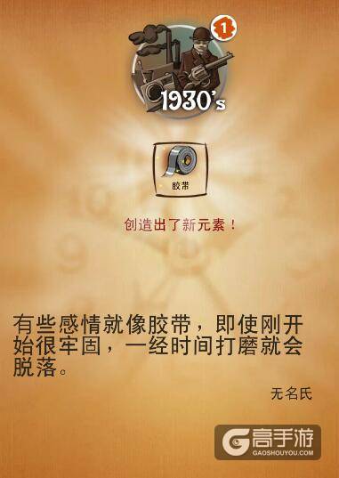 涂鸦上帝最伟大发明合成 涂鸦上帝1930‘s合成公式