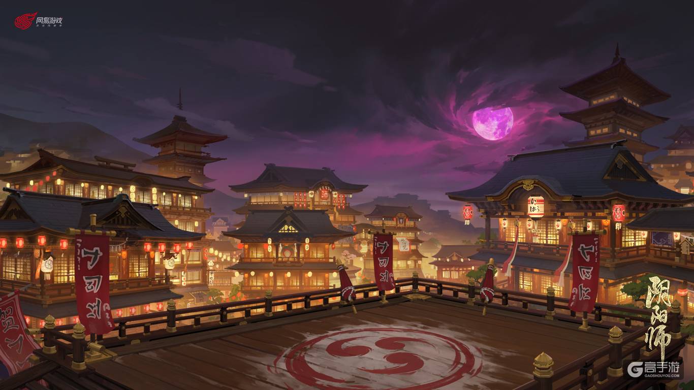 阴阳师手游百鬼绮谭，万圣狂欢！原画壁纸分享