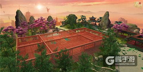 对镜梳妆眉如画 《蜀门手游》仙府宅邸揭秘