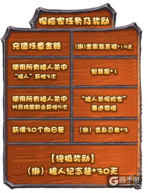 狼人杀活动免费福利，《推理学院》送你狼人服装
