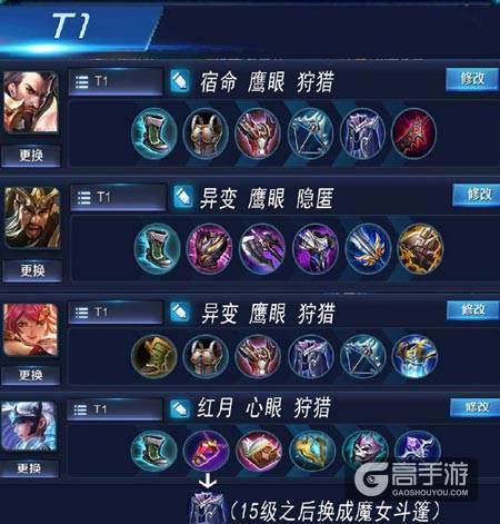 王者荣耀战士出装