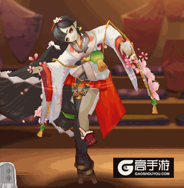 阴阳师跳跳妹妹皮肤·云樱缀玉实装展示