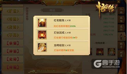 同名大电影正版授权《悟空传》老司机讲解声望系统