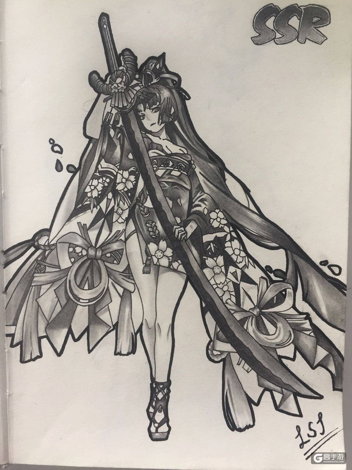 大触来袭：阴阳师SSR式神手绘图鉴欣赏！
