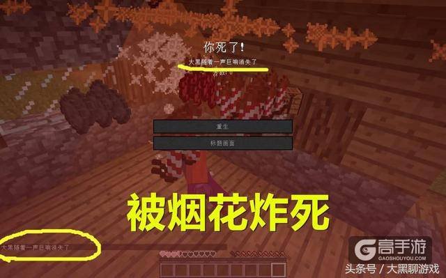 盘点《我的世界》那些奇葩死法，被炸死算什么，我还被猪拱死过