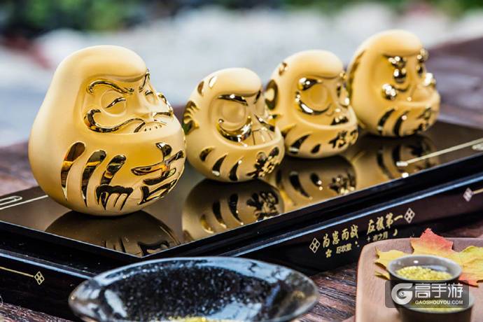 独家首曝阴阳师黄金达摩实物图！达摩，你是我最想要的式神~