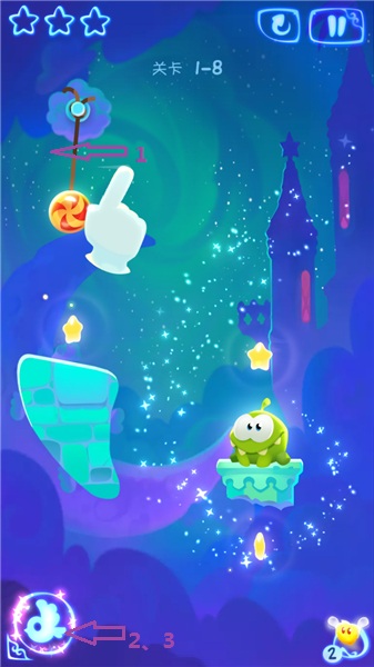 割绳子：魔法6-10关三星通关攻略