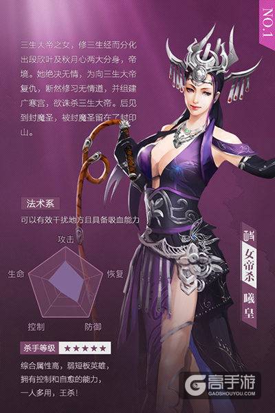 最强刺客TOP5《绝世武神》攻类英雄大盘点
