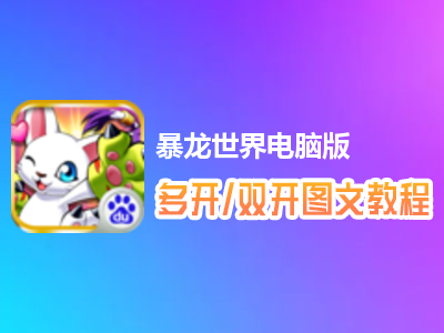 暴龙世界怎么双开、多开？暴龙世界双开、多开管理器使用图文教程