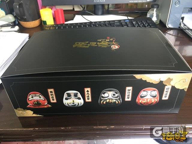 阴阳师庭院萌物盒蛋七件套周边开箱图
