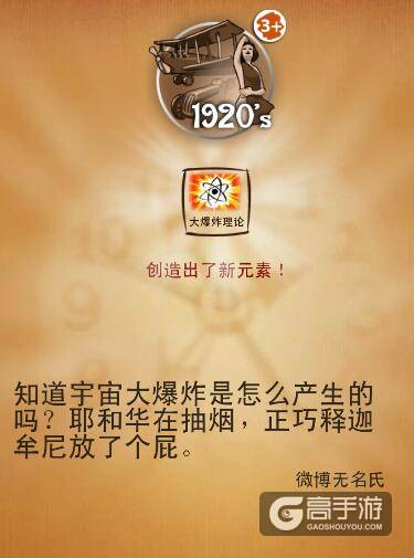 涂鸦上帝最伟大发明 涂鸦上帝1920s合成攻略