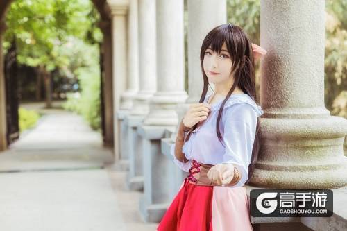 黑长直御姐！《姬魔恋战纪》刘备cosplay欣赏