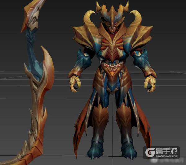 新英雄“铠”首个皮肤“魔龙铠甲”曝光，差评！！
