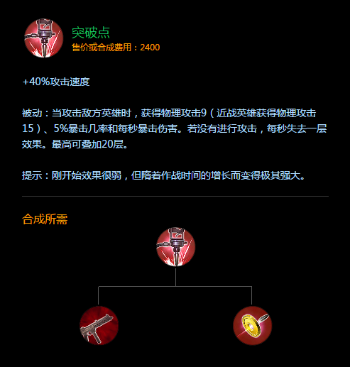 虚荣Vainglory突破点装备物品图鉴资料