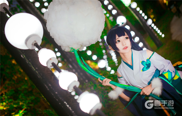 《阴阳师》手游萤草cos！敲可爱！这样的草总请给我来一打！