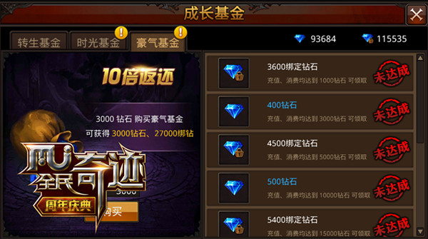 经济危机时代 《全民奇迹MU》成长基金成立
