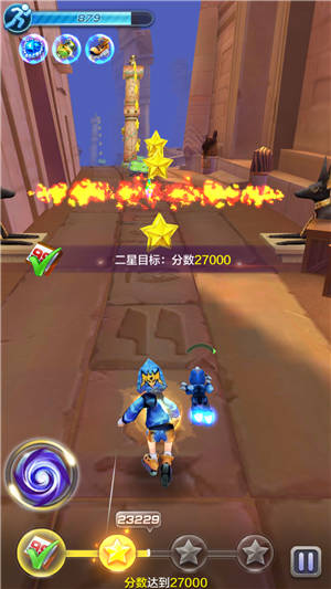 天天酷跑3D剧情模式第29关三星通关攻略