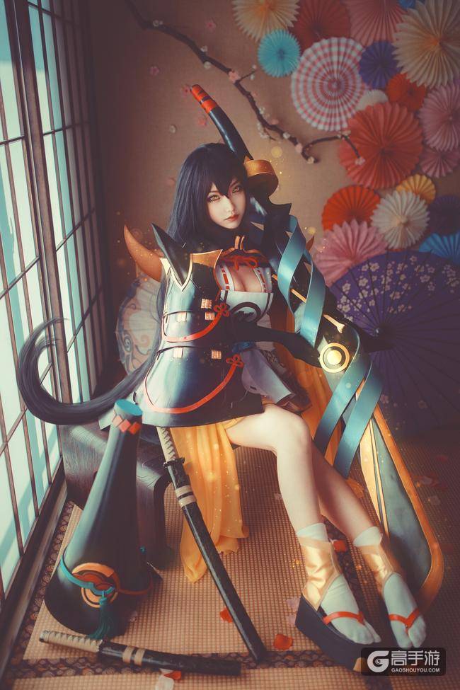 阴阳师手游——美轮美奂！如此完美的妖刀姬cos！