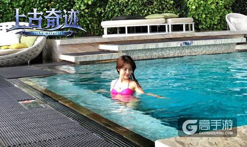 女主播夏日写真助力 《上古奇迹》开测福利