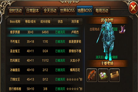 曾记否？《杀城》九大高级BOSS（上）