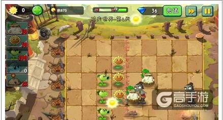 植物大战僵尸2功夫世界第4关三星攻略