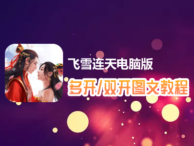 飞雪连天怎么双开、多开？飞雪连天双开、多开管理器使用图文教程