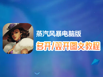 蒸汽风暴怎么双开、多开？蒸汽风暴双开、多开管理器使用图文教程