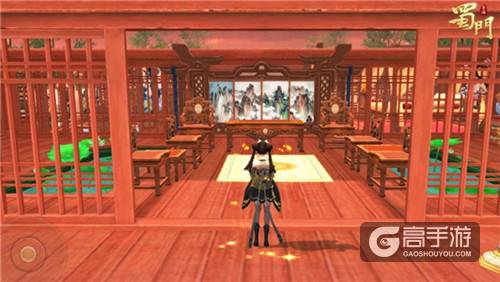 对镜梳妆眉如画 《蜀门手游》仙府宅邸揭秘