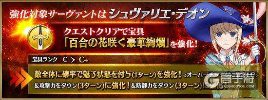 FGO2018从者强化效果一览