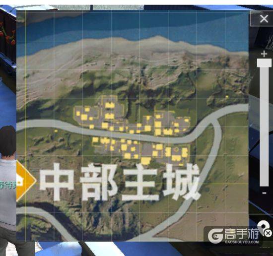 荒野行动中部主城快速搜房路线推荐