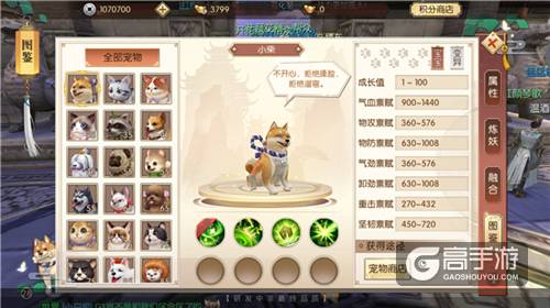 《琅琊榜：风起长林》手游宠物养成 从小猫到雄狮只需1秒