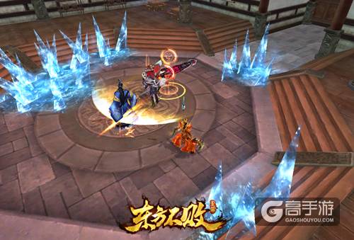 《东方不败》手游公布张天爱全新海报 惊现玩家雕像
