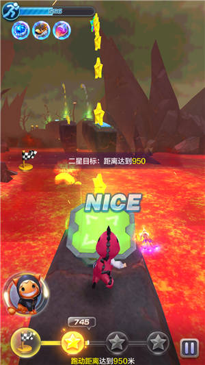天天酷跑3D剧情模式第42关三星通关攻略