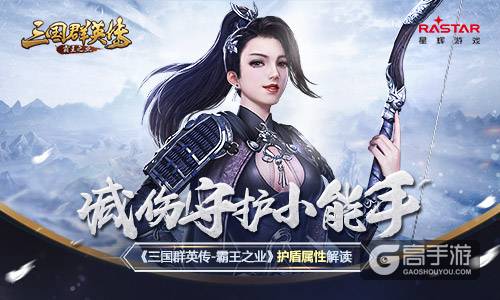 减伤守护小能手《三国群英传-霸王之业》护盾属性解读