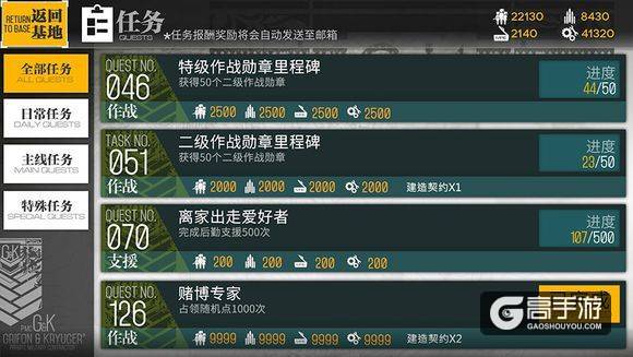 少女前线新手攻略 关于少女前线25条技巧