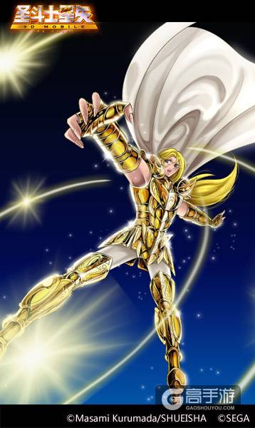 童虎即将登场！乐逗《圣斗士星矢3D》黄金圣斗士三巨头原画曝光