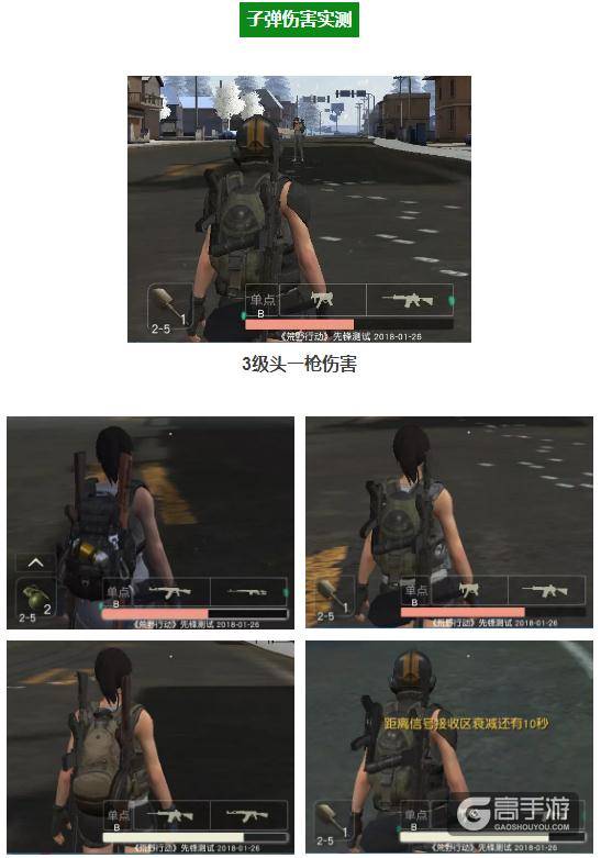 荒野行动95式实战测试及配件选择