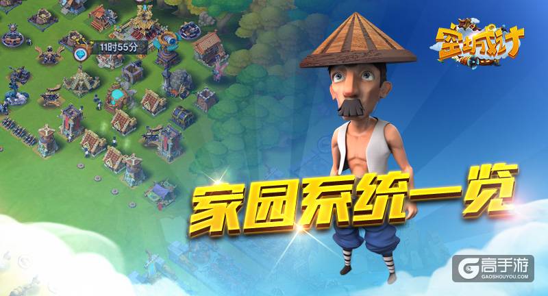 我的地盘听我的 艾格拉斯《空城计》家园系统一览