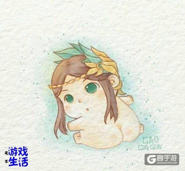王者荣耀英雄婴儿时期的照片 看到鲁班的屁屁我笑了