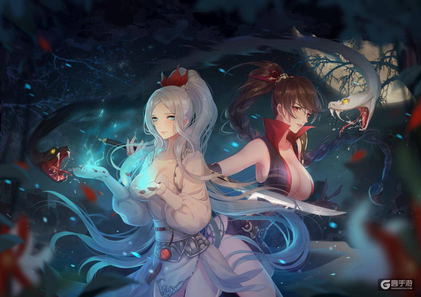 《天下》手游魍魉双生季开启 带着你的魍魉姐妹上墙吧！
