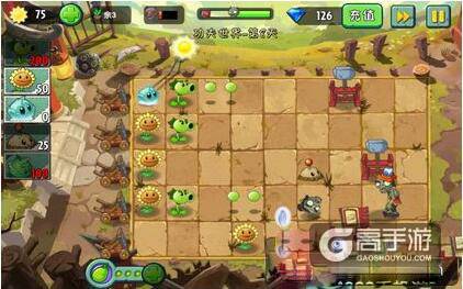 植物大战僵尸2功夫世界第8关三星通关攻略