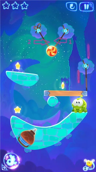 割绳子：魔法6-10关三星通关攻略