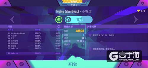 这款已成为日本国民级的音乐游戏，今天开启全球同服排行榜