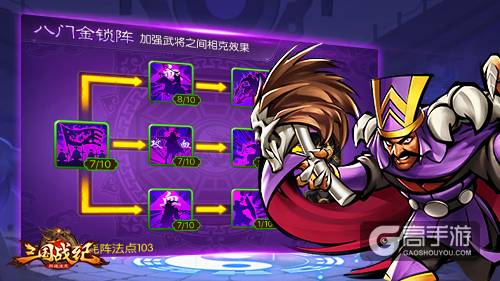《三国战纪群雄逐鹿》阵法系统 阴阳五行神鬼莫测