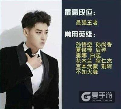 王者荣耀明星段位排行TOP10 最低的陈赫也是钻石